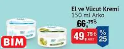 ARKO EL VE VÜCUT KREMİ 150 ML ARKO EL VE VÜCUT KREMİ 150 ML